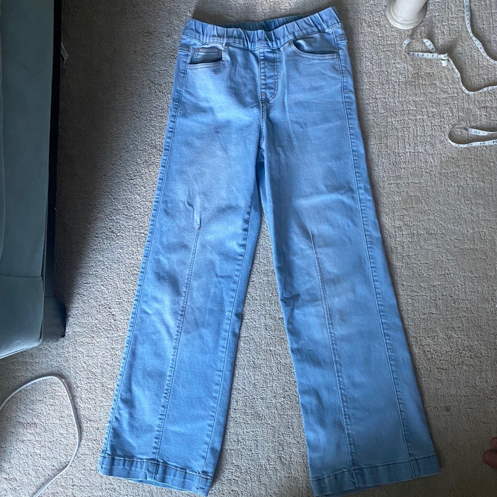 Wide leg jeans